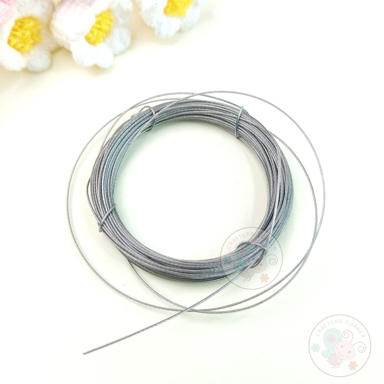 Extra Strong Charm Wire Silver - 0.5 mm