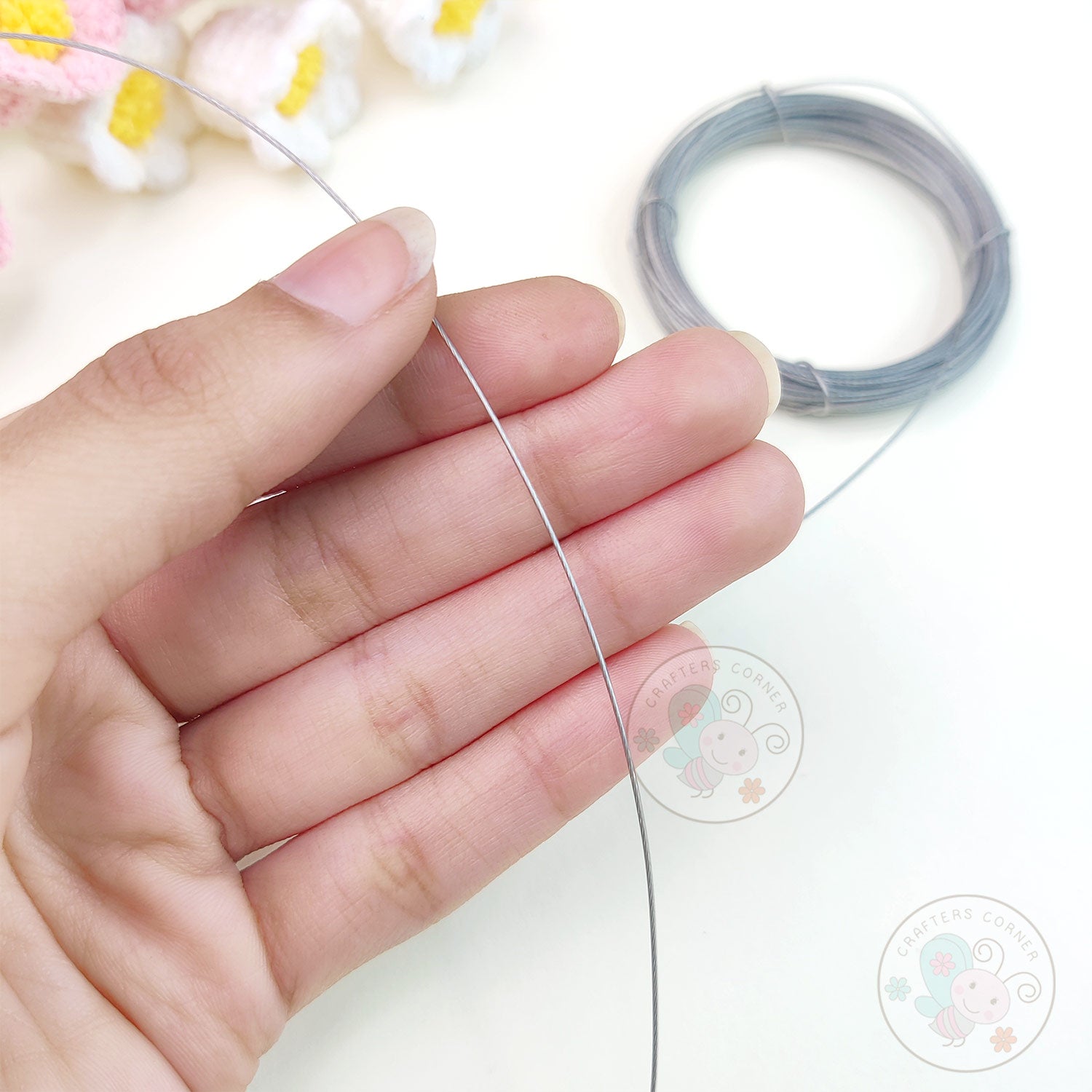 Extra Strong Charm Wire Silver - 0.5 mm