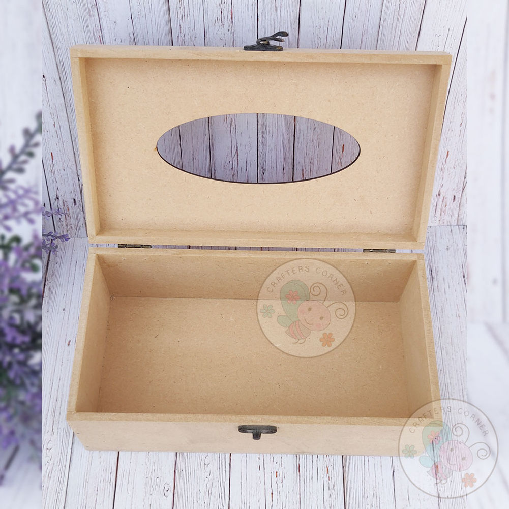 Tissue Box With Lock