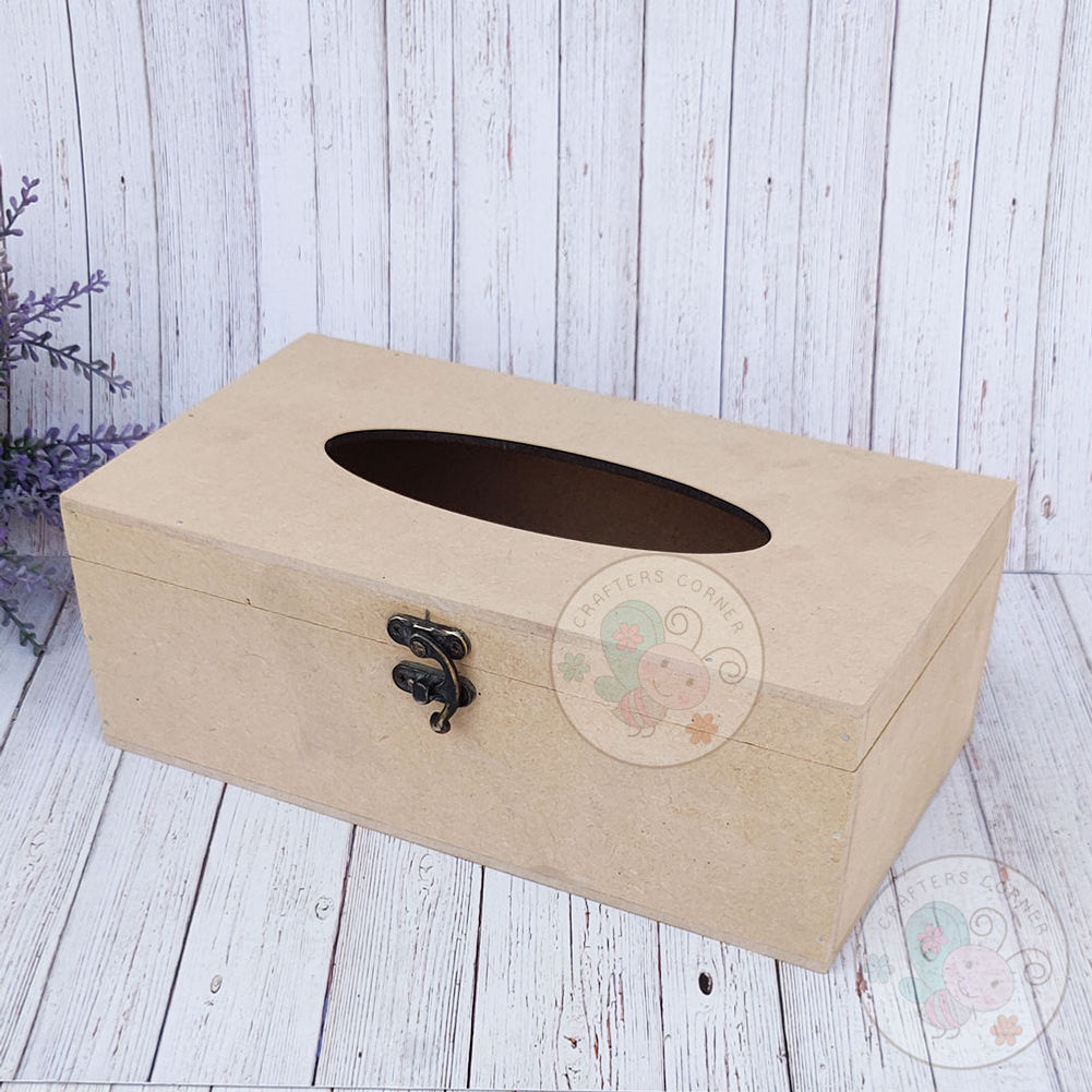 Tissue Box With Lock