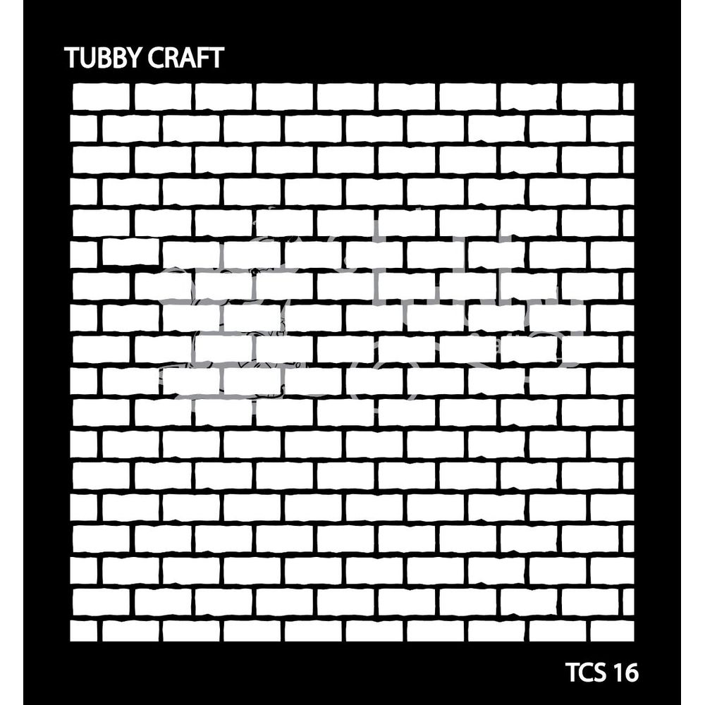 Bricks Stencil CRAFTERS CORNER bricks-stencil-crafters-corner