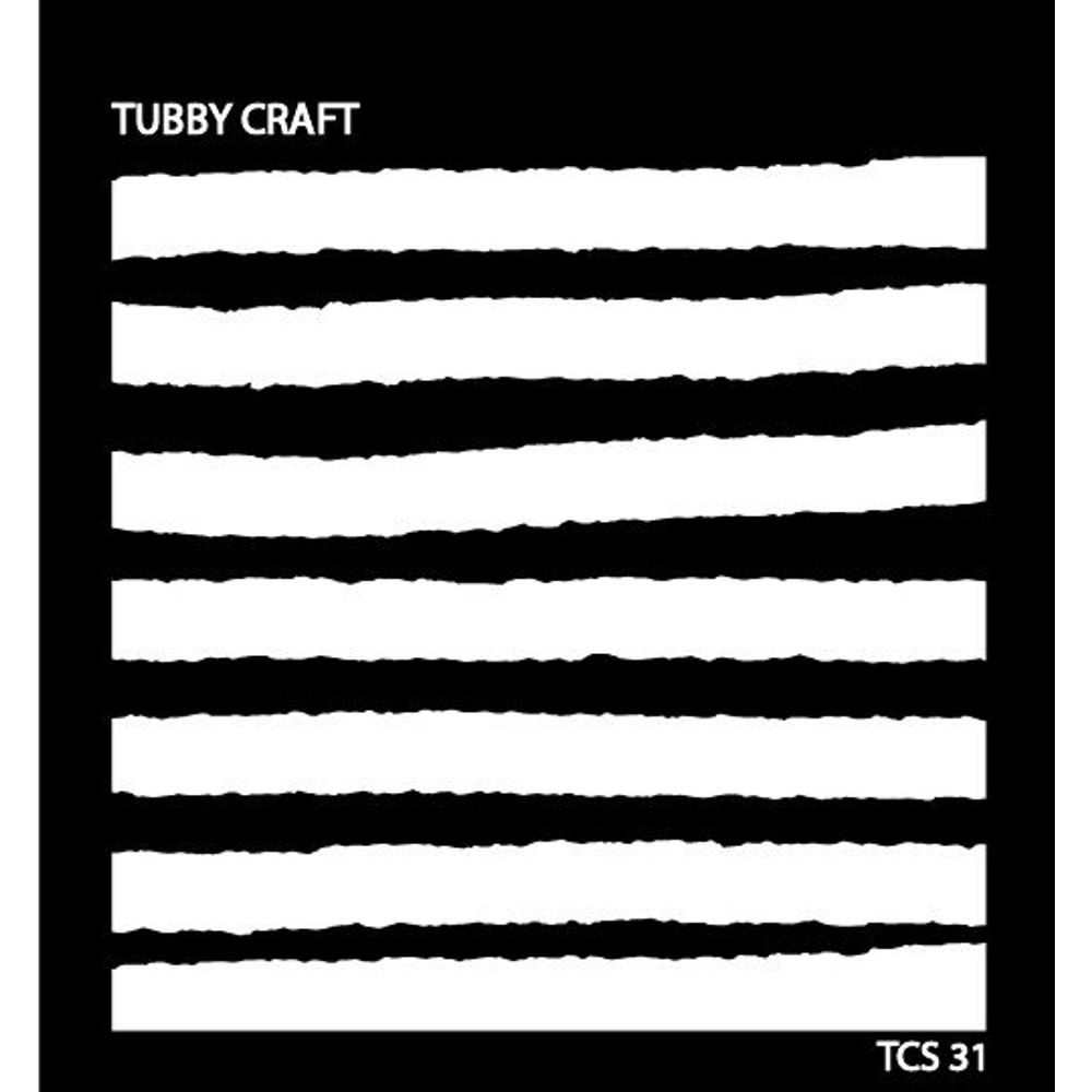 Watercolour Lines - Stencil