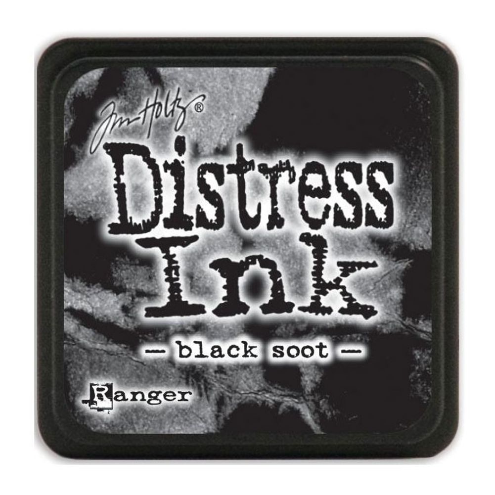 Black Soot - Mini Distress ink pad