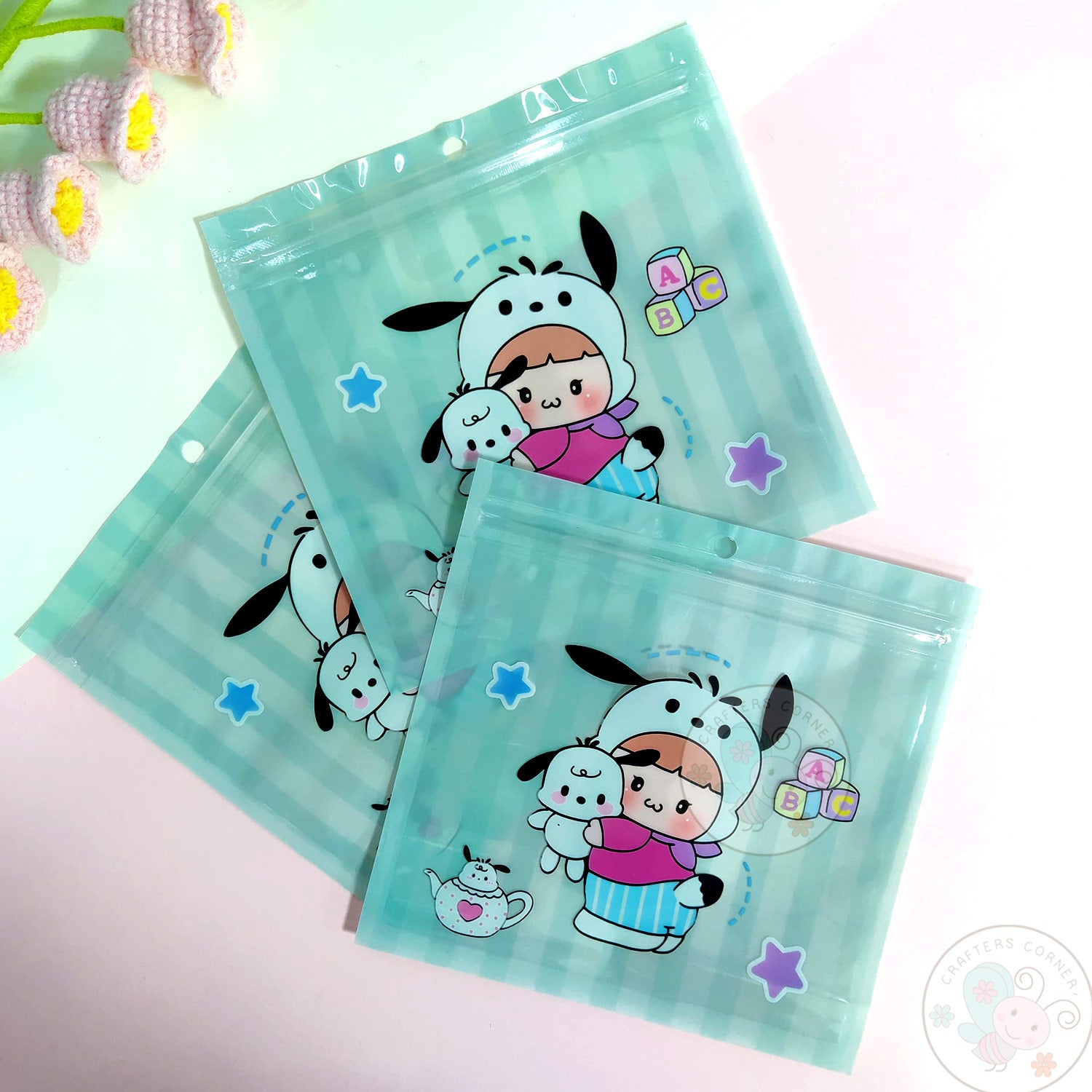 Cute Toddler - Zip Lock Storage Bags