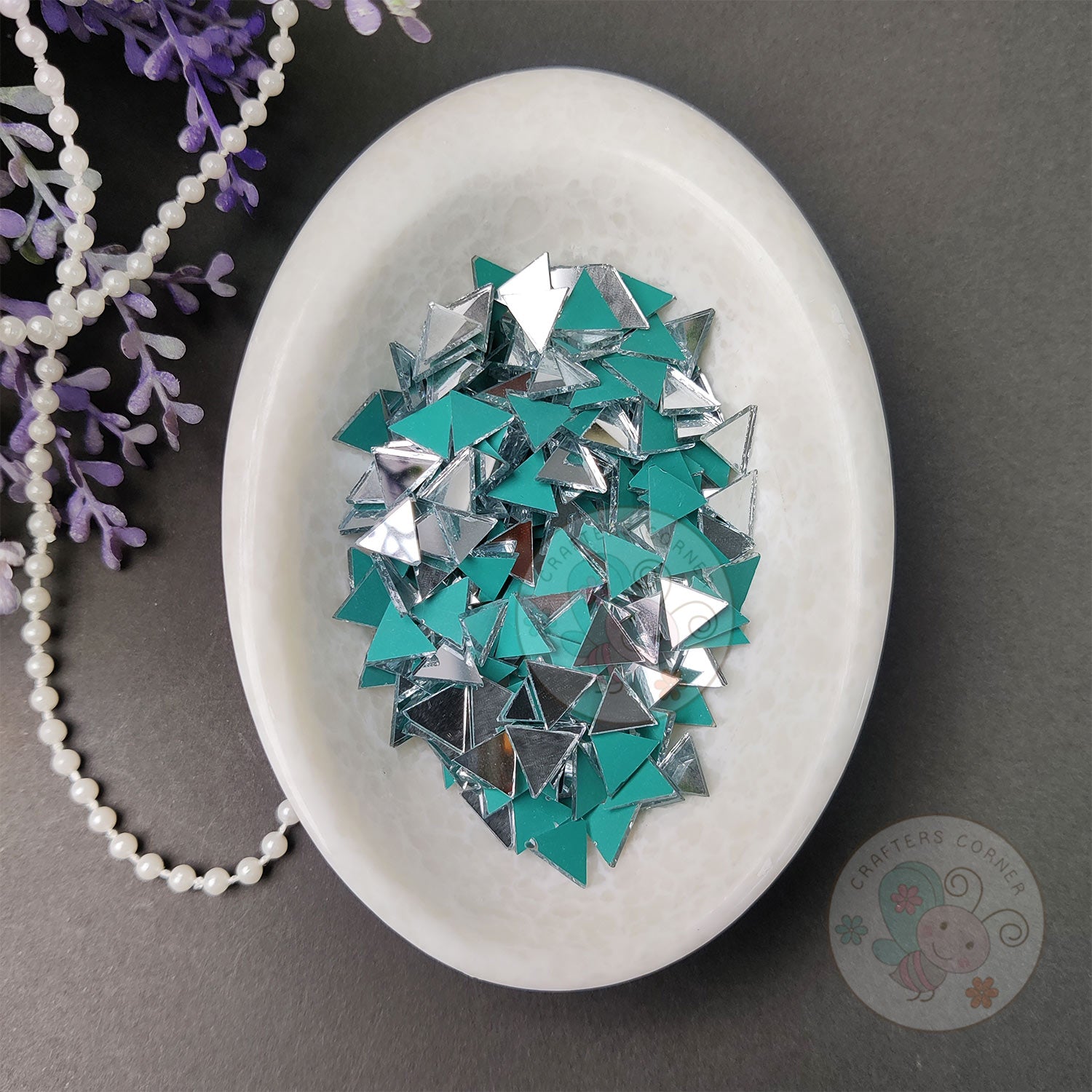 Triangle Glass Mirrors - 7 MM
