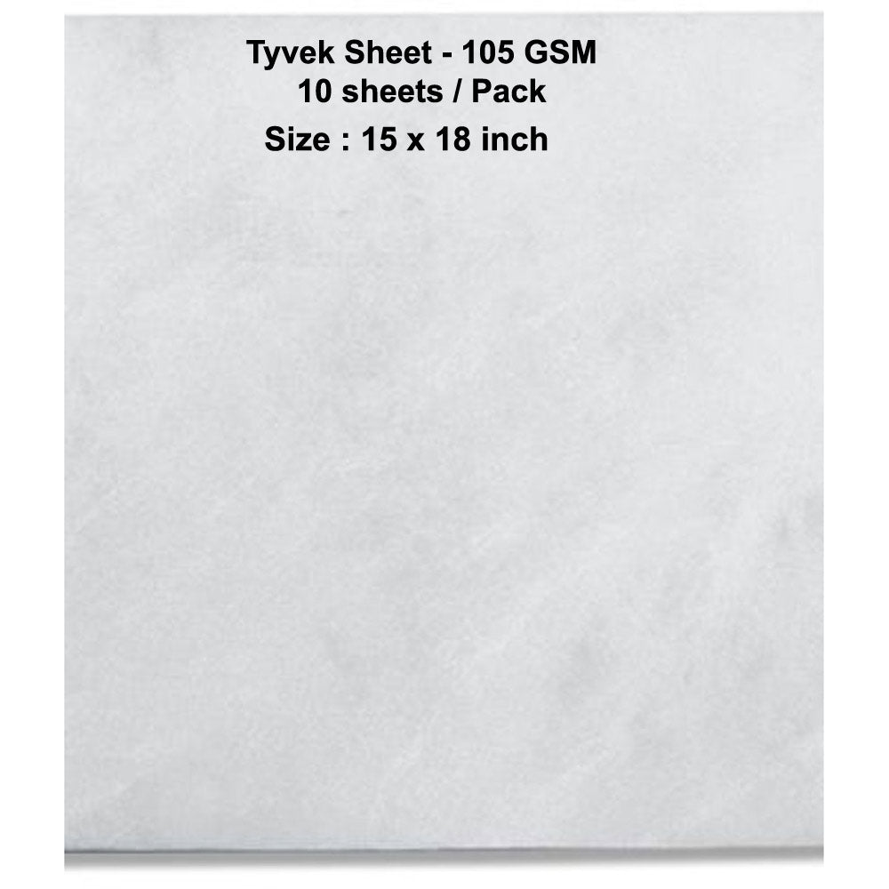 Tyvek Sheet - 105 GSM (Pack of 10)