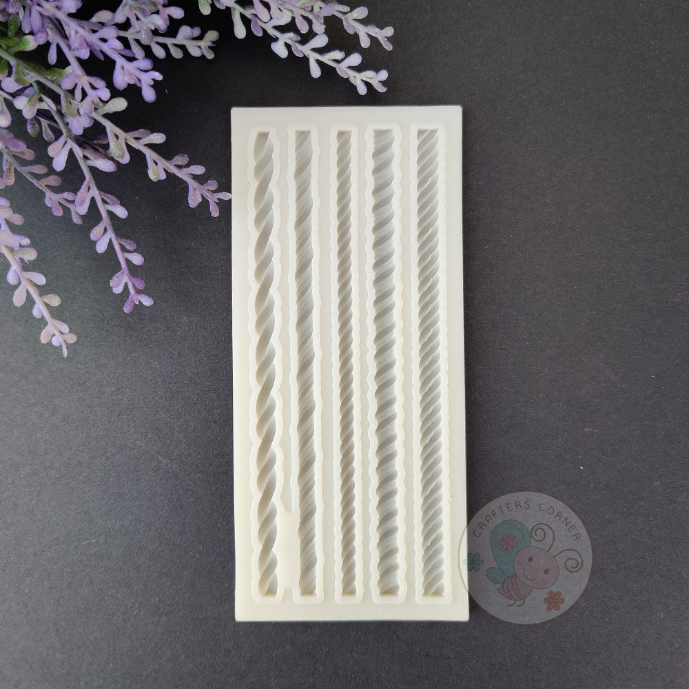 Twisted Ropes - Silicon Mould