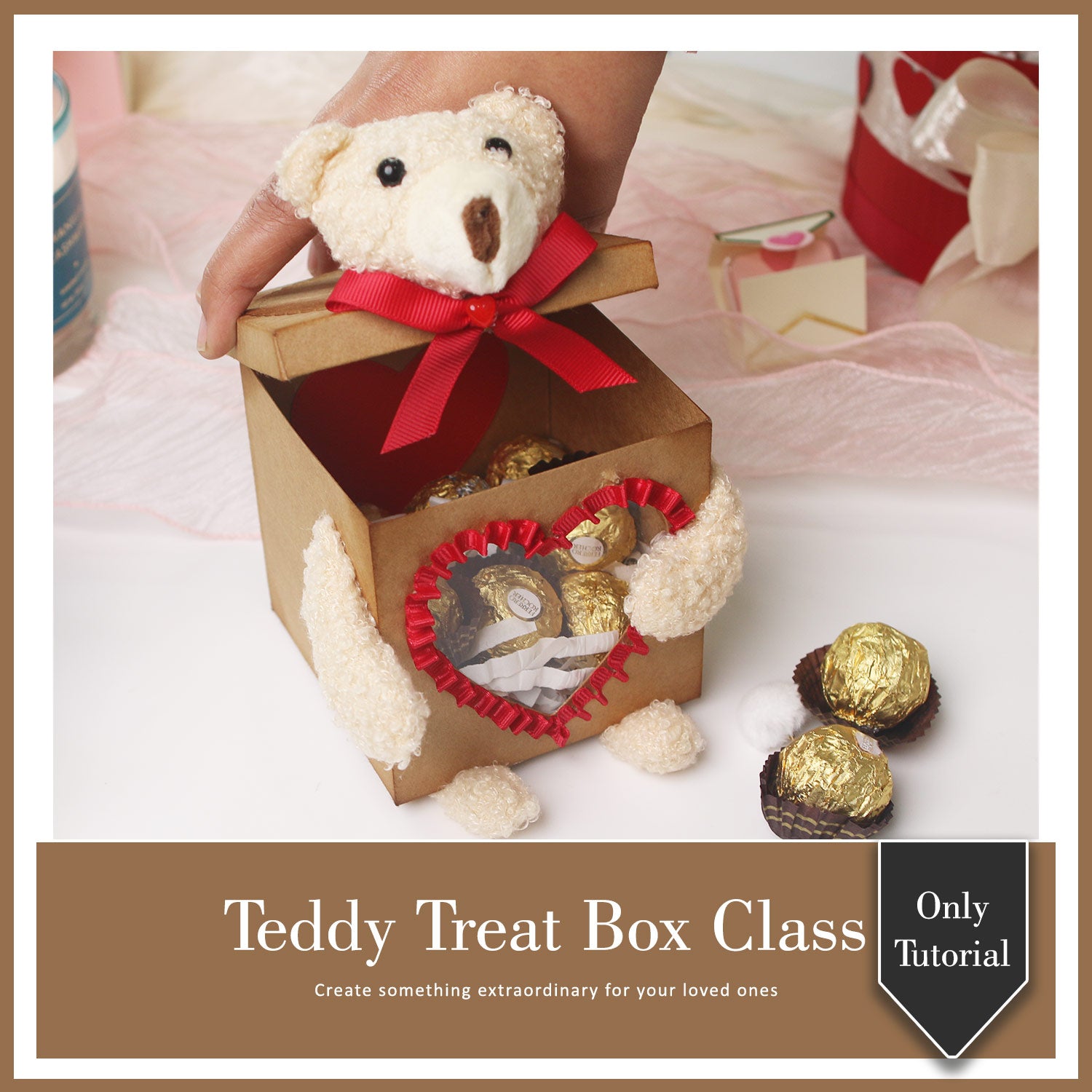 Teddy Treat Box Class With Kit & Tutorial