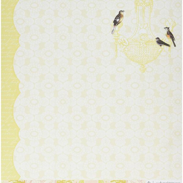 Modern Romance Candlelight Dinner - 25 Pcs of 12" x 12" Paper