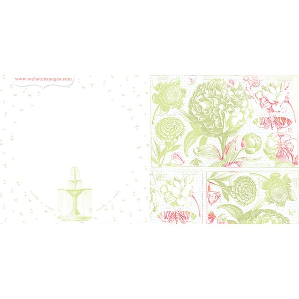 Growing Up Girl Make a Wish - 25 Pcs of 12" x 12" Paper