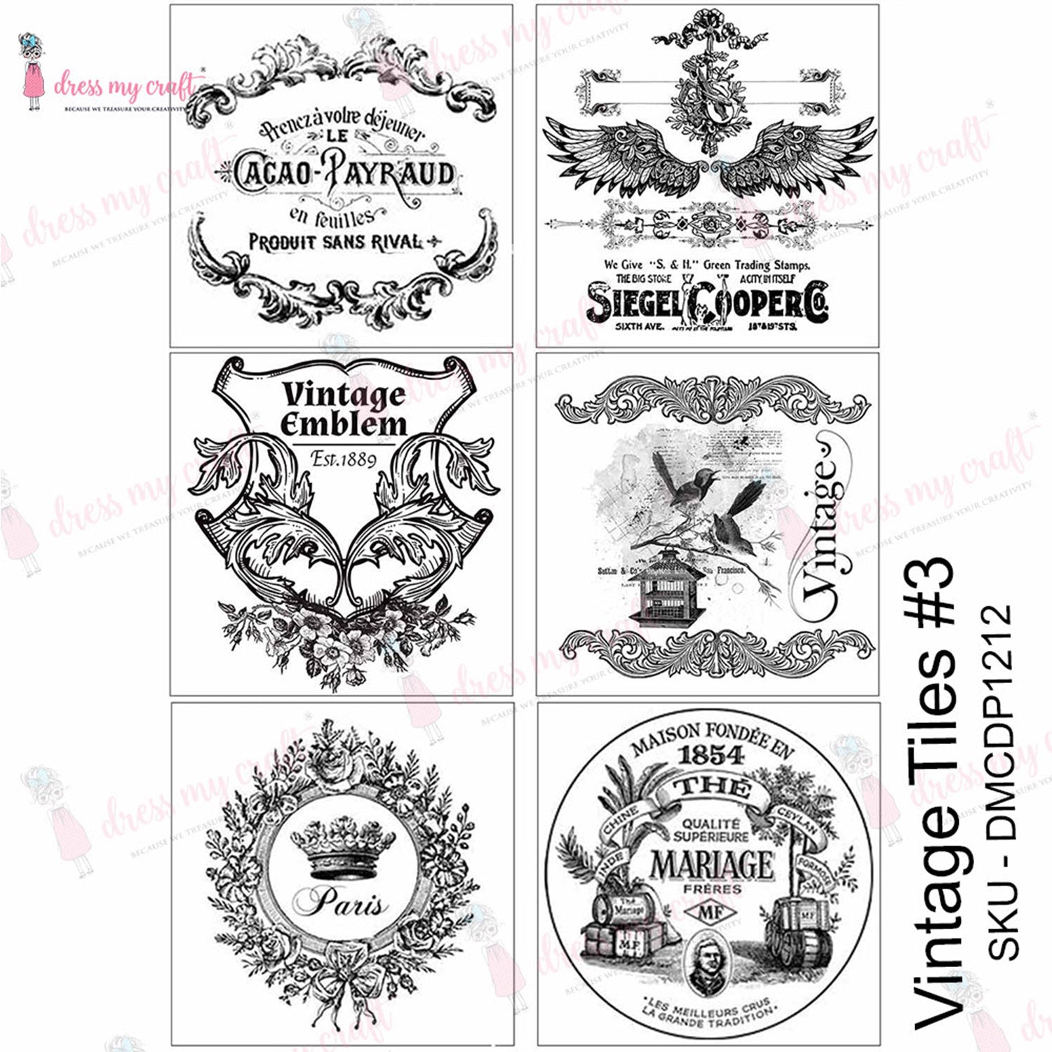 Vintage tiles #3 - Transfer Me