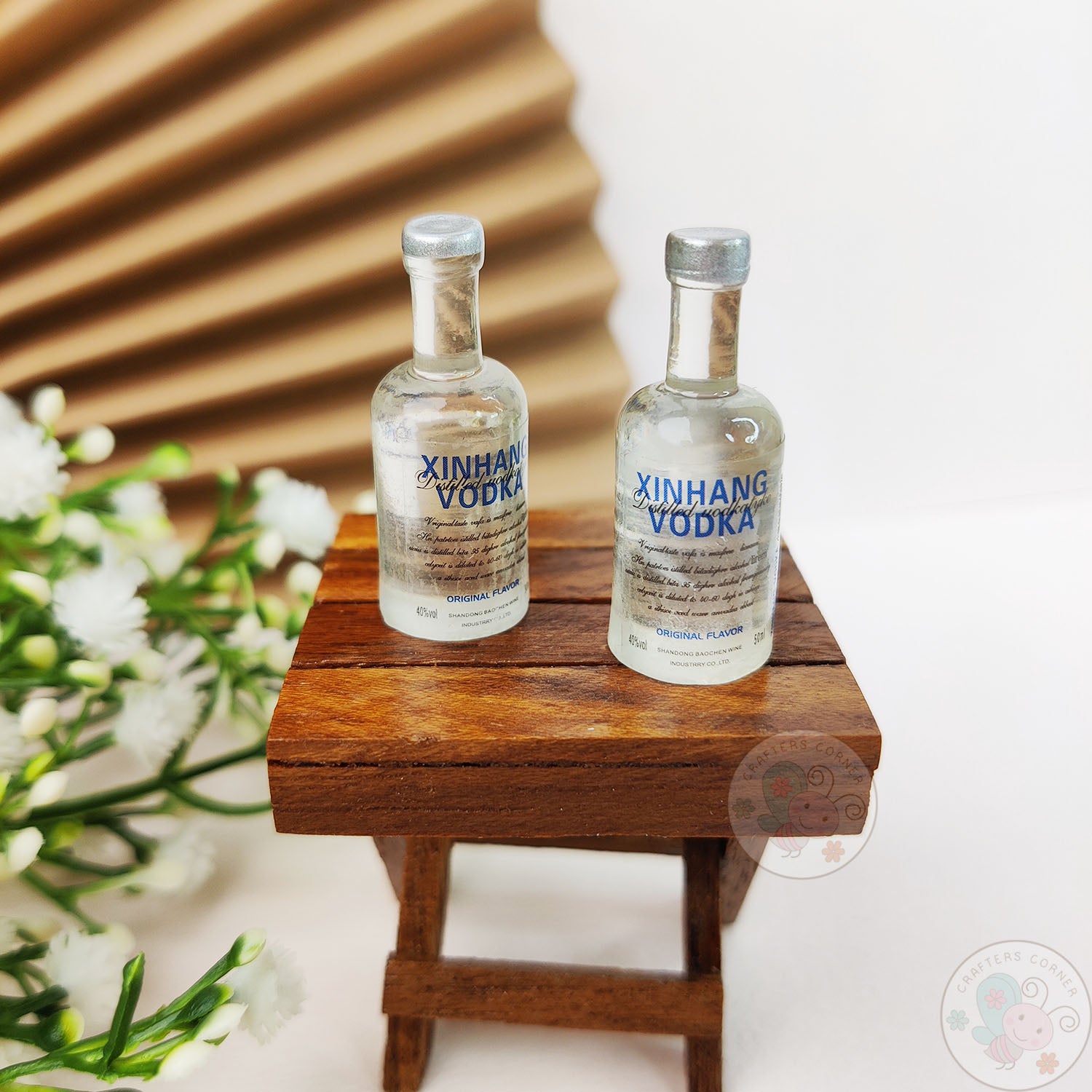 Miniature Vodka Bottles