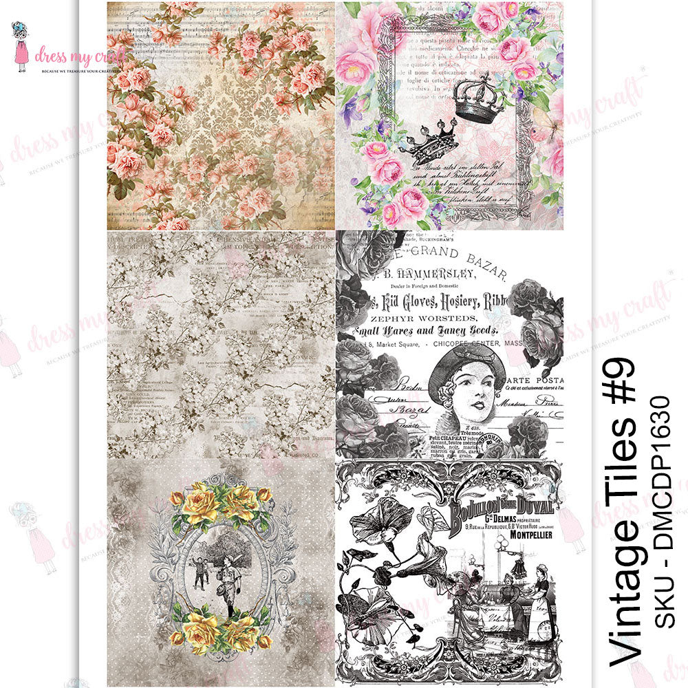 Vintage Tiles #9 - Transfer Me