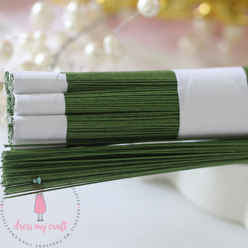 Flower Making Green Wire 24 x 12