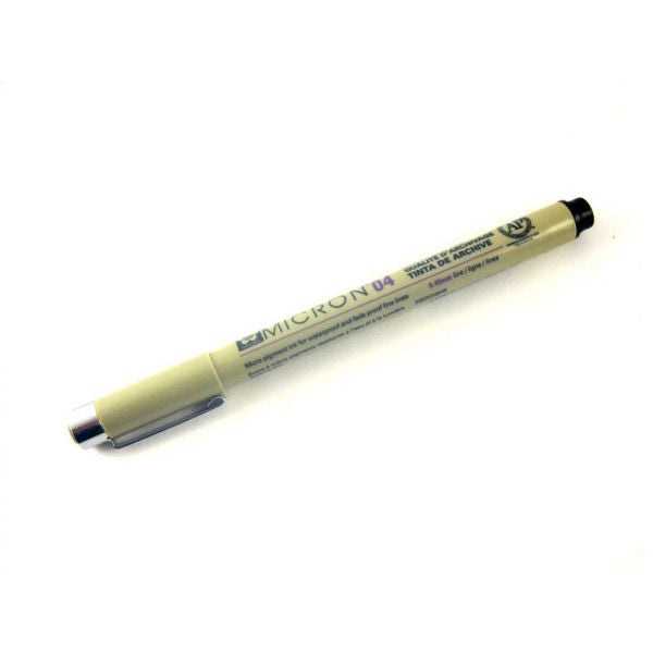 BLACK - SAKURA PIGMA MICRON 04
