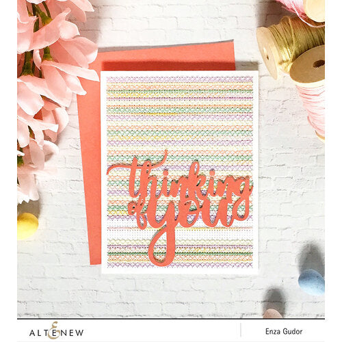 Cross Stitch Canvas - Die