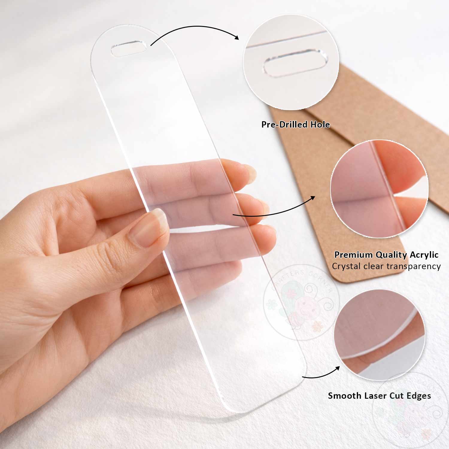 Acrylic Bookmark Blanks #1