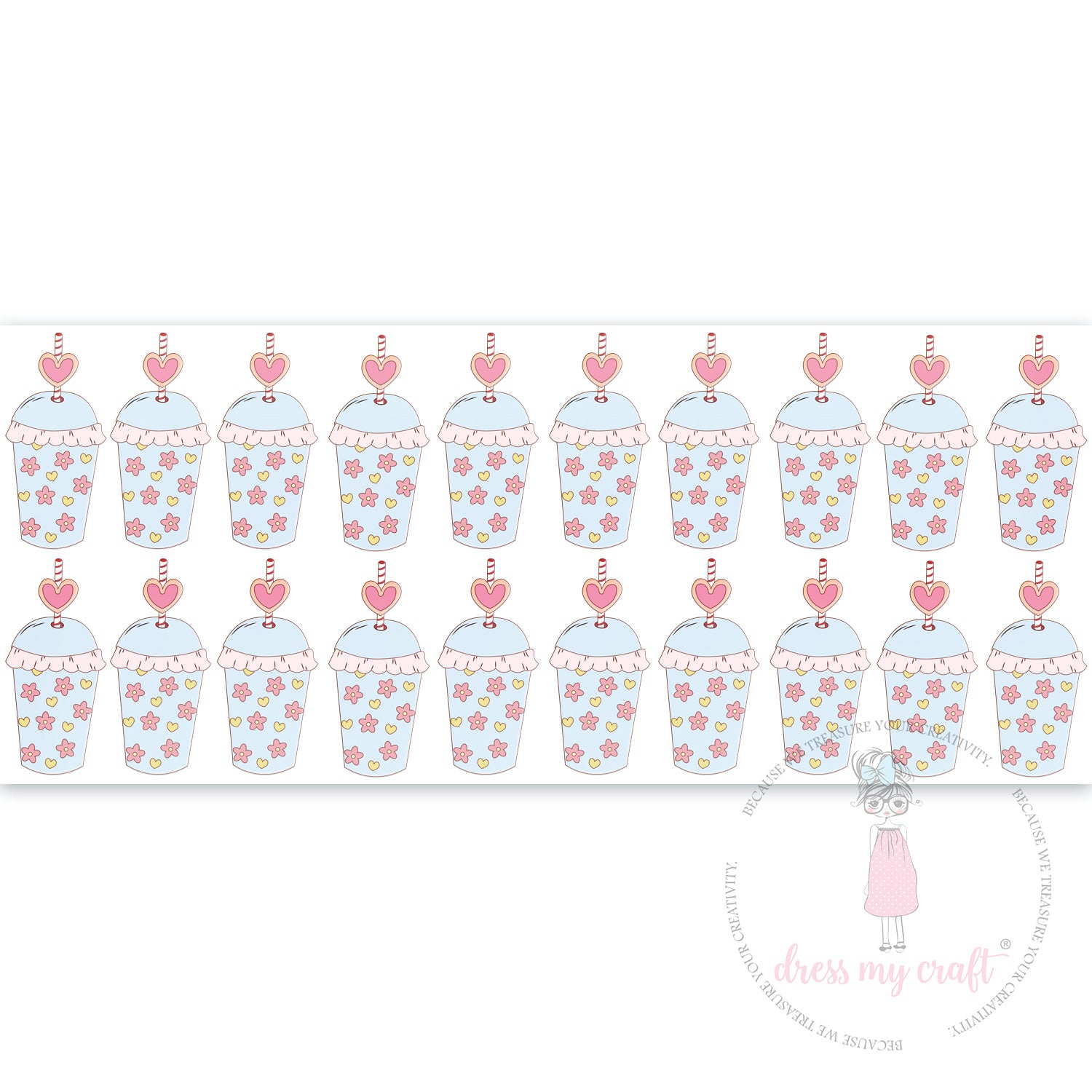 Stick N Peel Stickers- Sipper