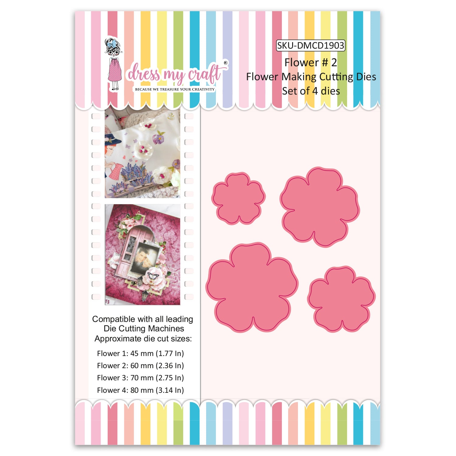 Flower # 2 - Flower Making Cutting Dies