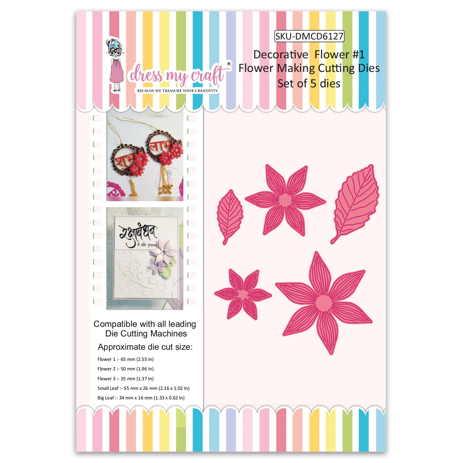 Decorative Flowers #1 - Flower Making Cutting Dies