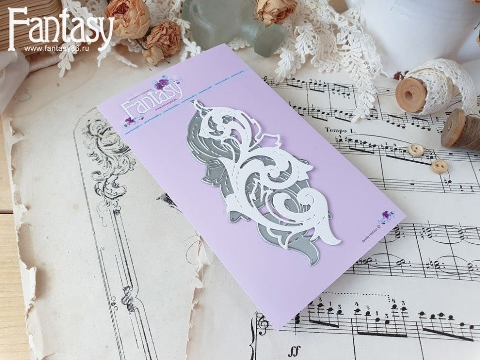 Fantasy die cutter "Curl 1508"