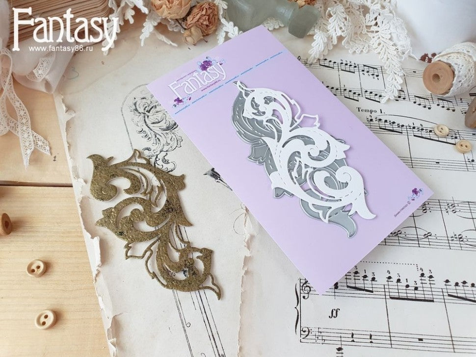 Fantasy die cutter "Curl 1508"