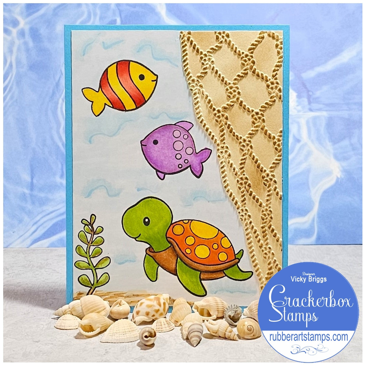 Polka Dot - Fish Stamp
