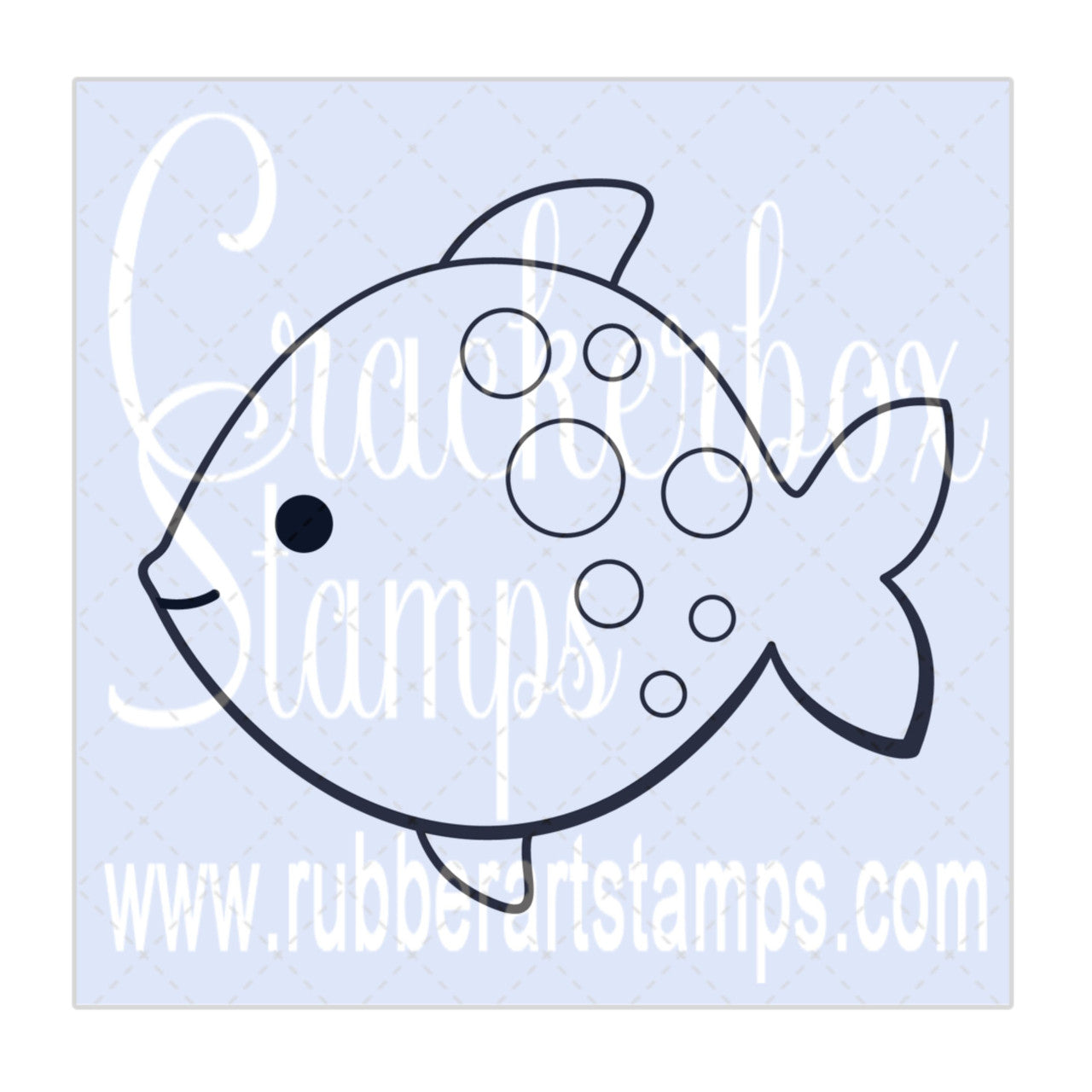 Polka Dot - Fish Stamp