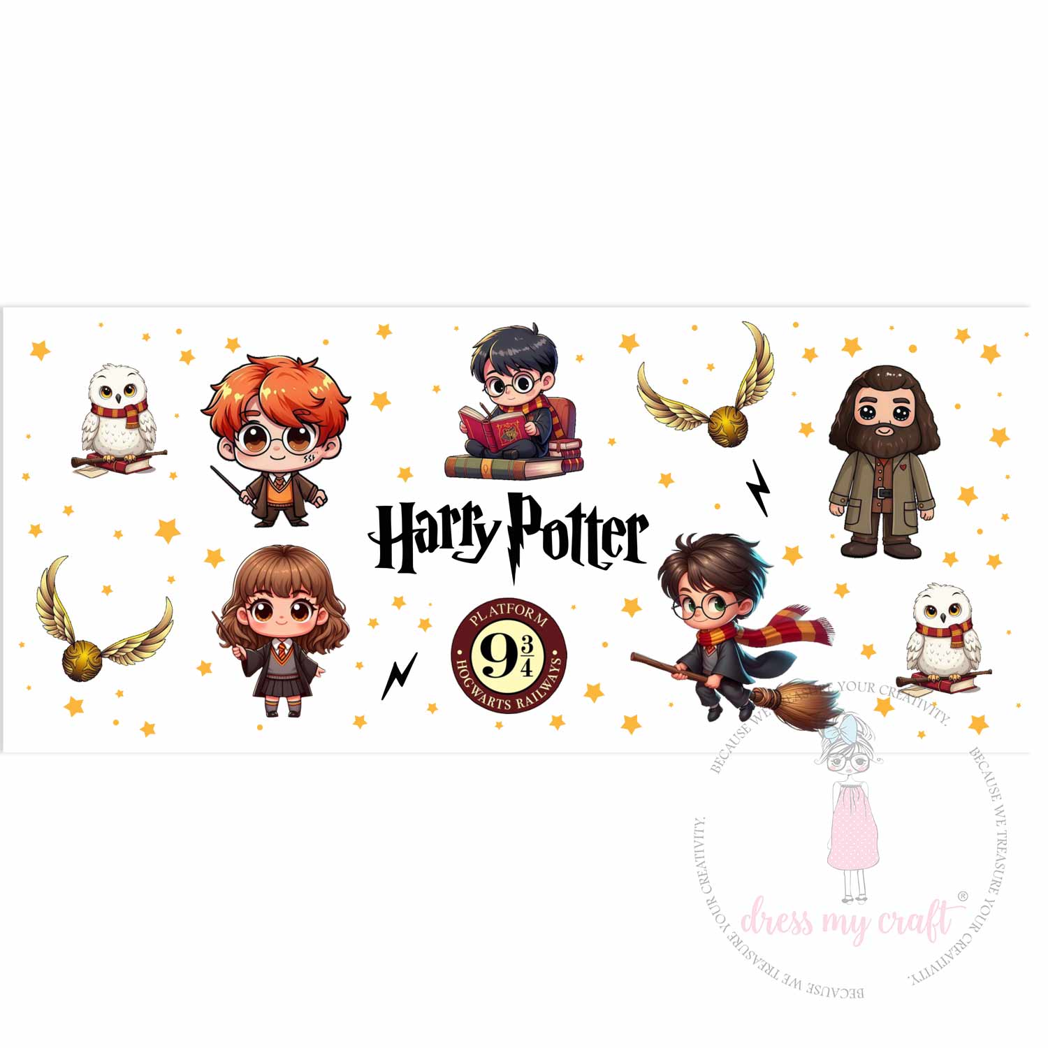 Harry Potter 3D Wrap-Around Sticker