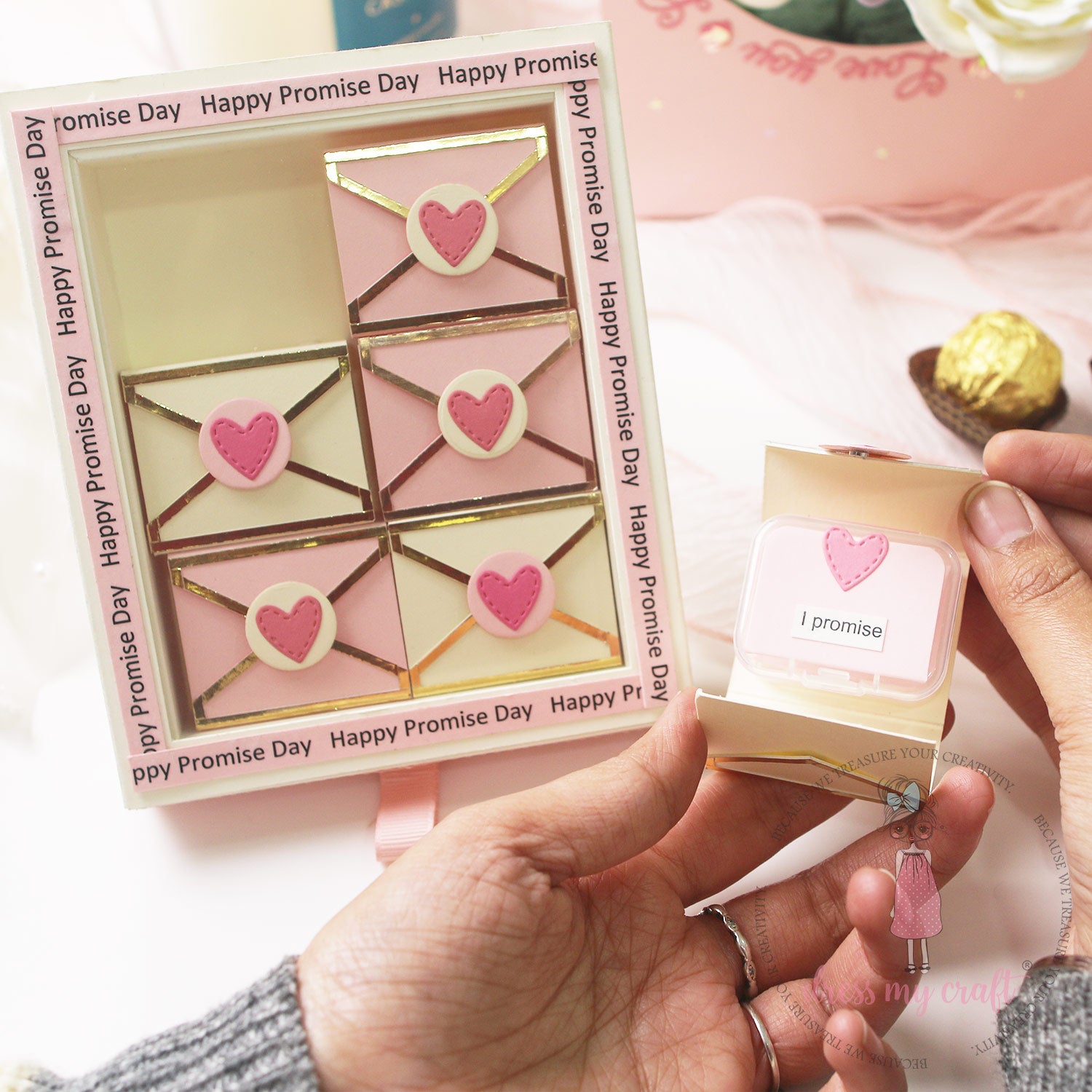 Love Message Box (Promise Day) Class With Kit & Tutorial