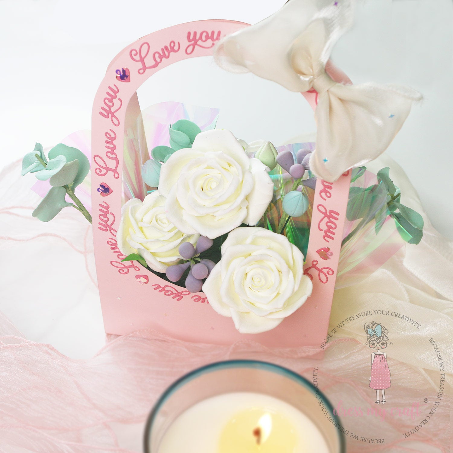 Rose Bloom Bag (Rose Day) Class With Kit & Tutorial