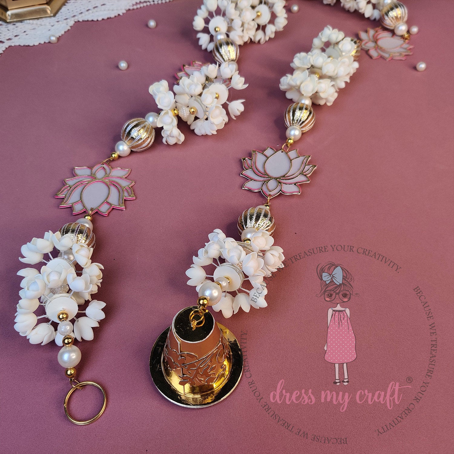 Lotus Latkan & Toran Combo Class With Kit & Tutorial