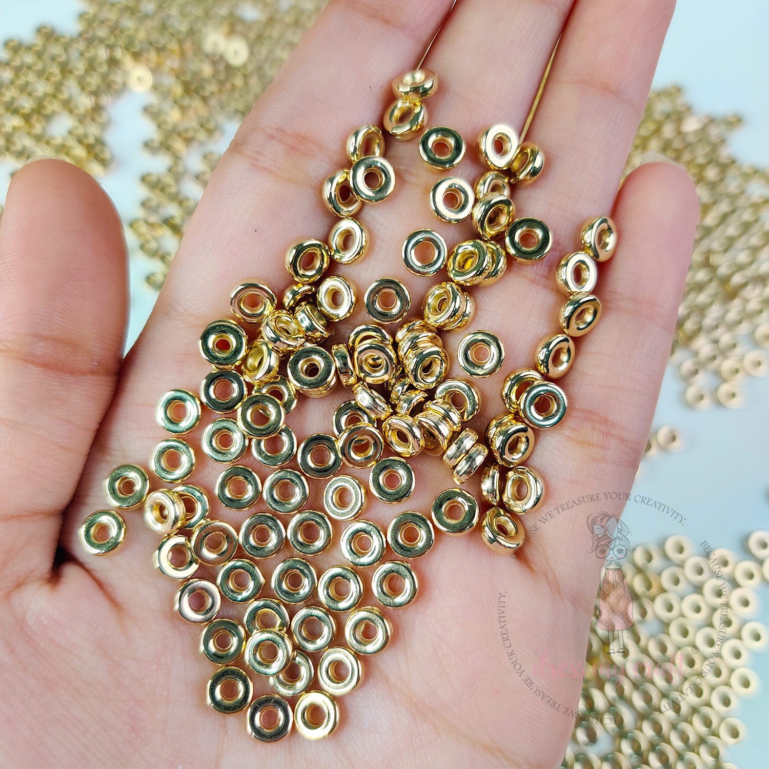 Golden Ring Beads