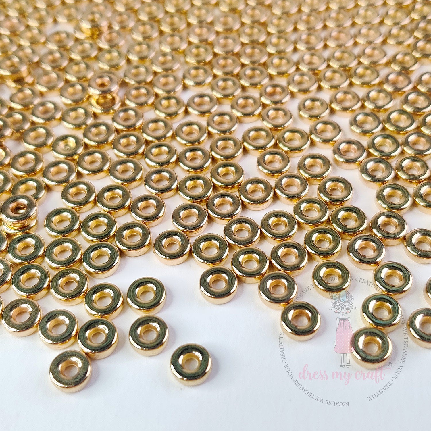 Golden Ring Beads
