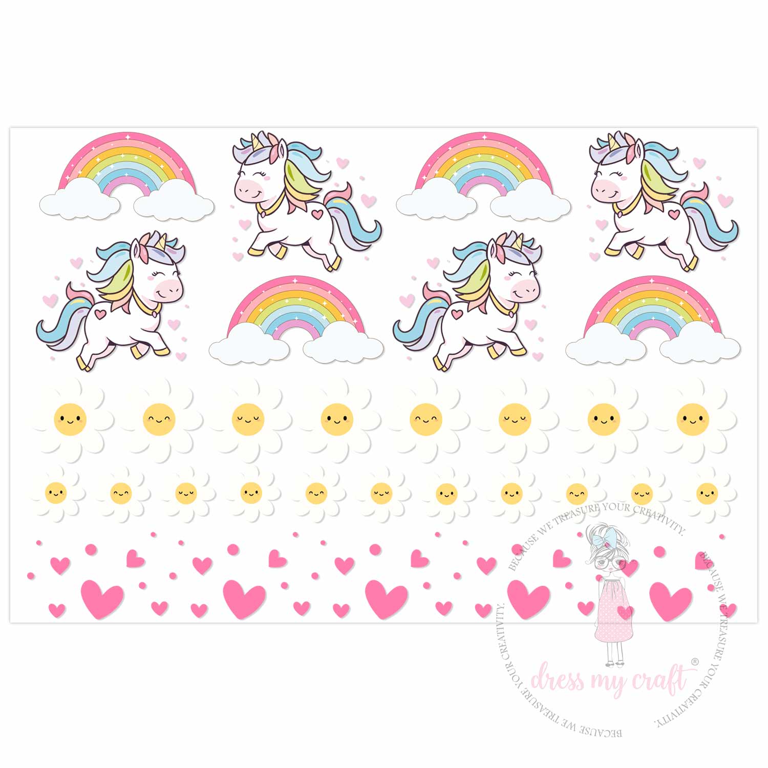 Unicorn With Fillers Sticker
