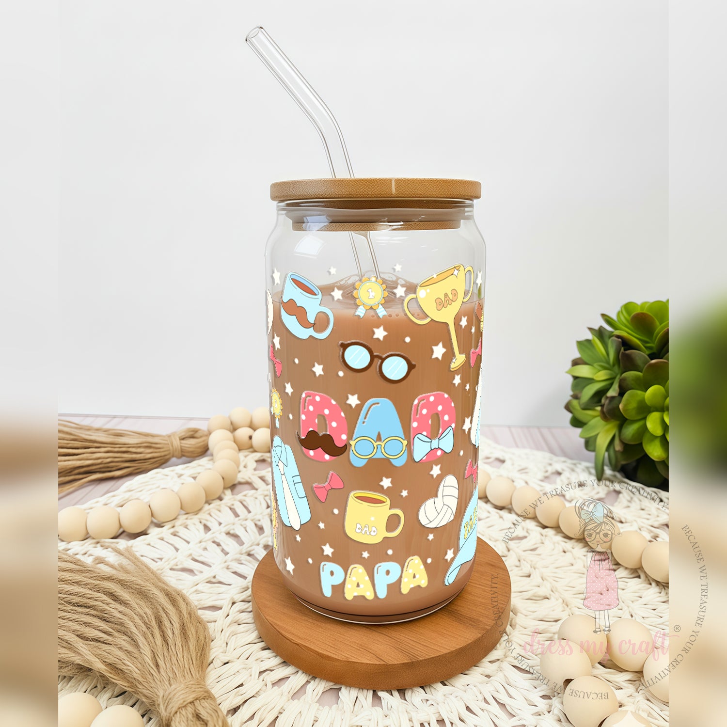 Stick N Peel Stickers-Dad Vibes
