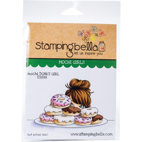 Mochi Donut Girl - Stamping Bella Cling Stamps