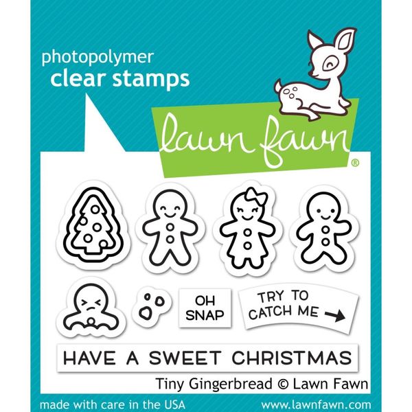 Tiny Gingerbread - Stamp