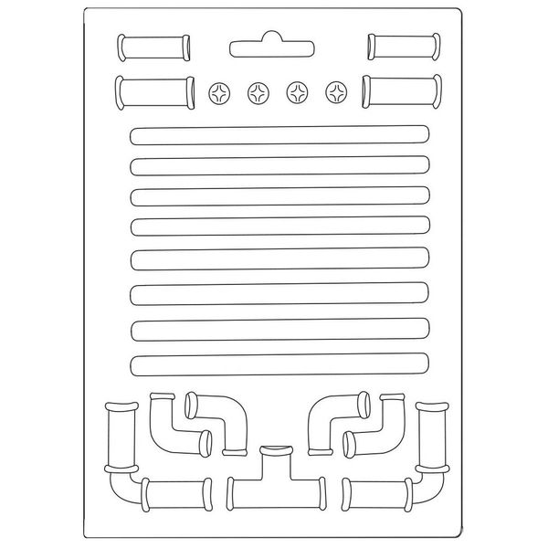 Soft maxi Mould - Pipes, Lady Vagabond