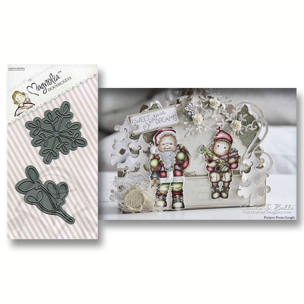 Snowflake & Mistletoe