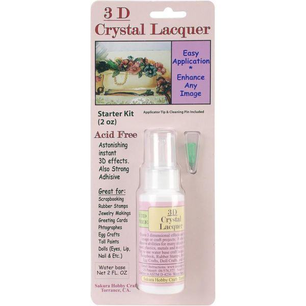 3D Crystal Lacquer Starter Kit - 2oz
