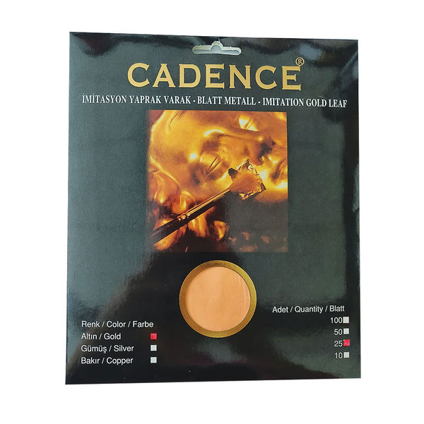 Imitation Metal Leaf - 15x15