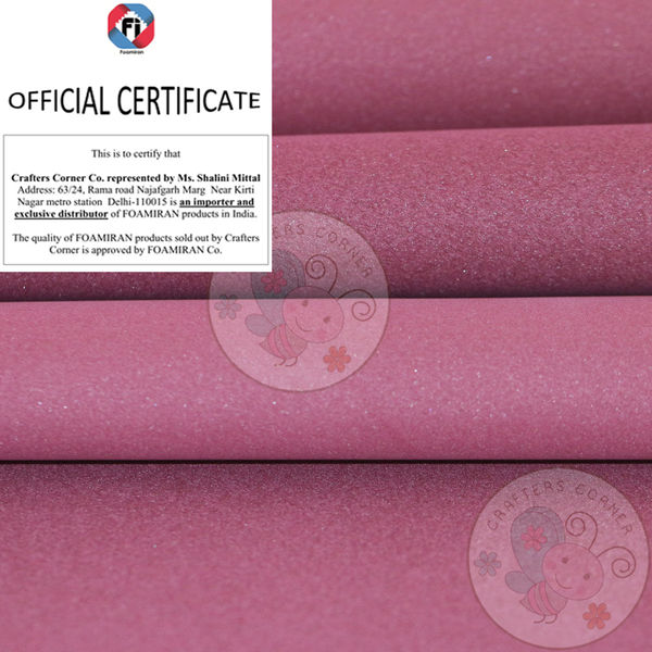 Foamiran Sheet - Maroon