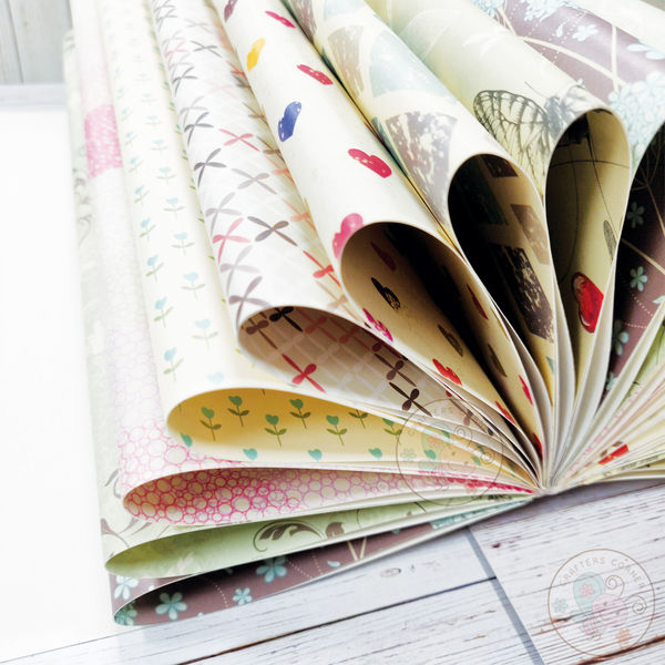 Butterfly Love Wrapping Paper Book (225 X 304 X 4 mm)