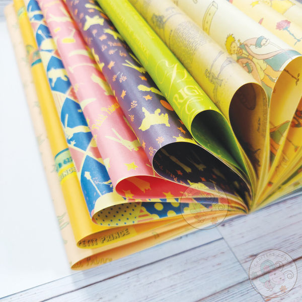 Le Petit Prince Wrapping Paper Book (225 X 304 X 4 mm)