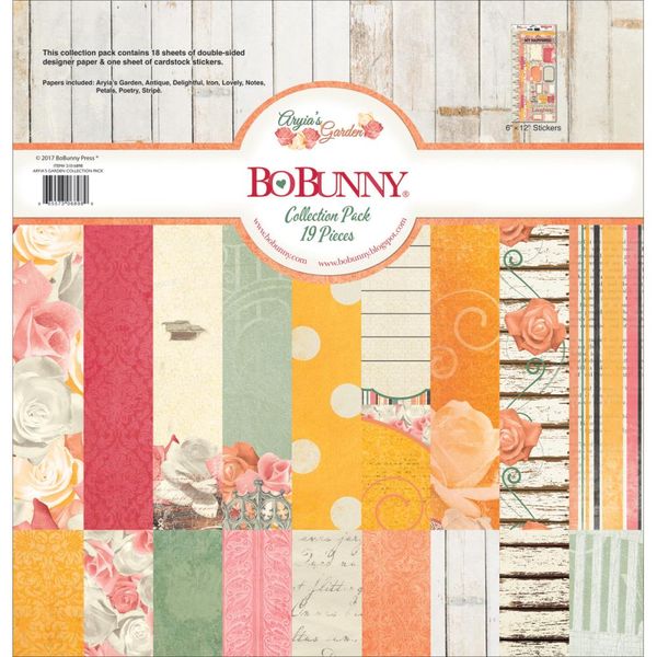 Aryia's Garden Collection Pack 12" x 12"