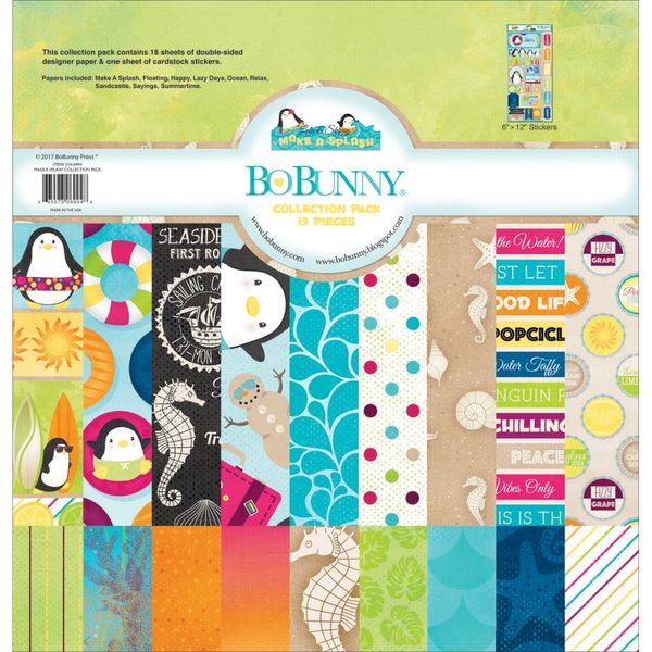 Make A Splash Collection Pack 12" x 12"
