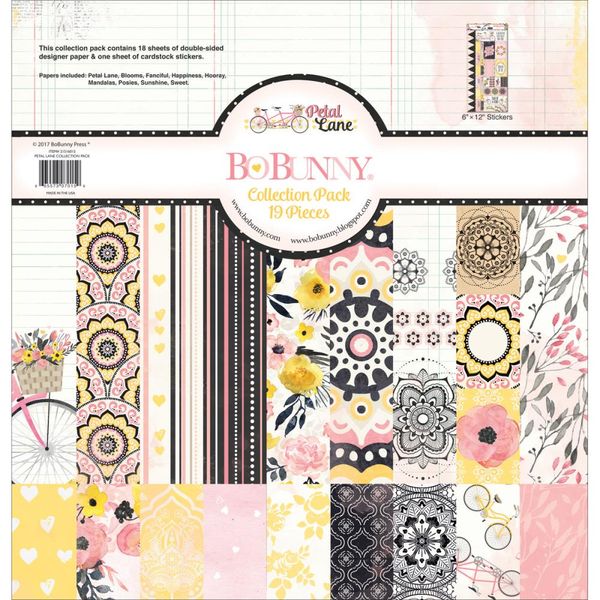 Petal Lane Collection Pack 12" x 12"