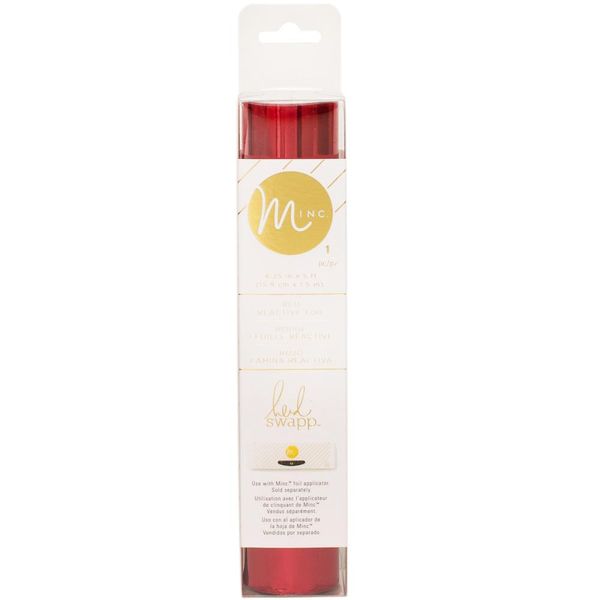 Red - Heidi Swapp Minc Reactive Foil 6"X5" Roll
