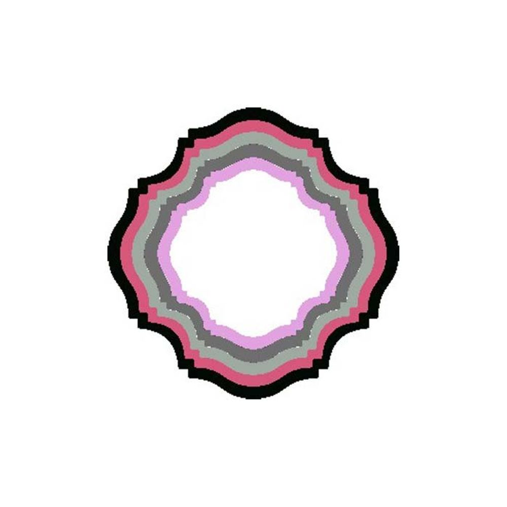 XXL Square Frame Frilly #5